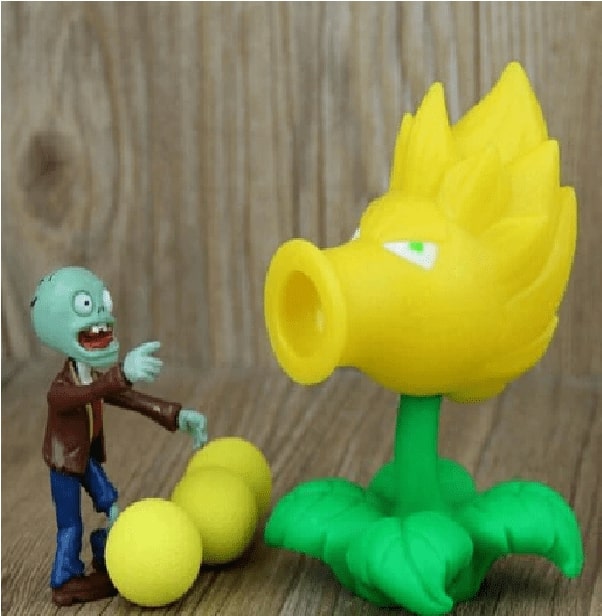  Paquete 6 Figuras Plantas Vs Zombies