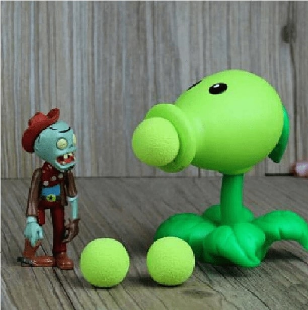 Paquete Figuras Plantas Vs Zombies