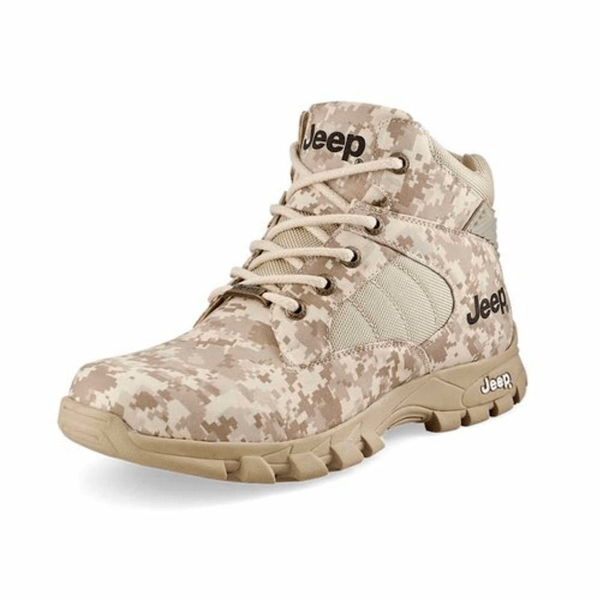 Bota Caballero Jeep Original Camuflaje Militar Casual Confort todo terreno Camping