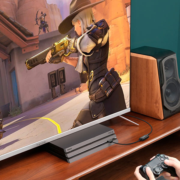 Adaptador de Sonido UGREEN USB-A Macho a Aux 3.5 mm Plug and Play 30724