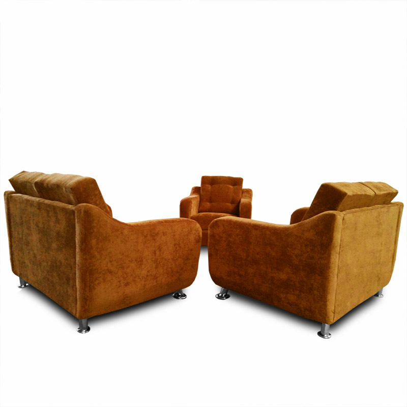 Sala City 3 pzs., Sillón + Love + Love, Velvet Cafe Maderian// ENTREGA A CDMX Y ZONA METROPOLITANA.