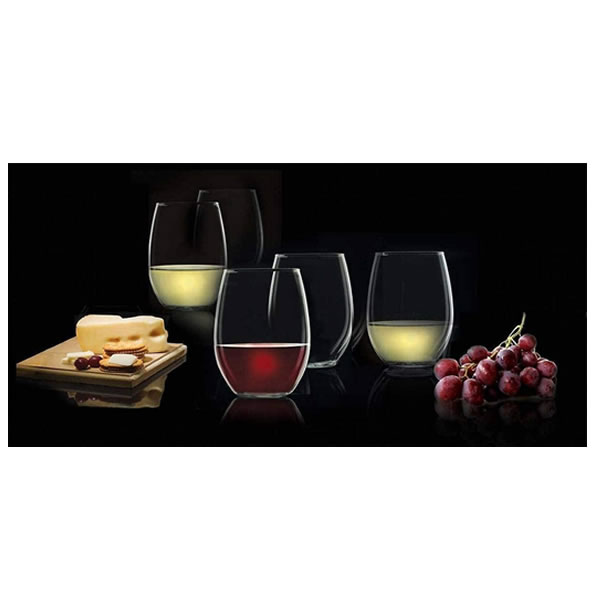 Juego de 12 Vasos Para Vino Sin Espiga Luminarc 1099436 CST - Blanco