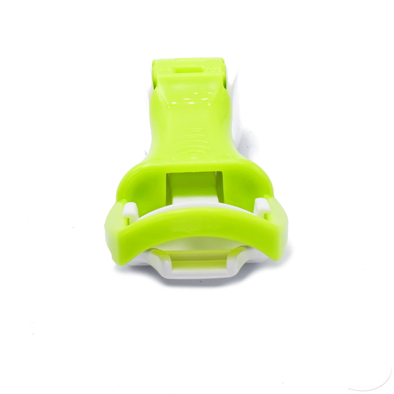 Enchinador Para Pestañas De Plastico Y Con Seguro Color Verde