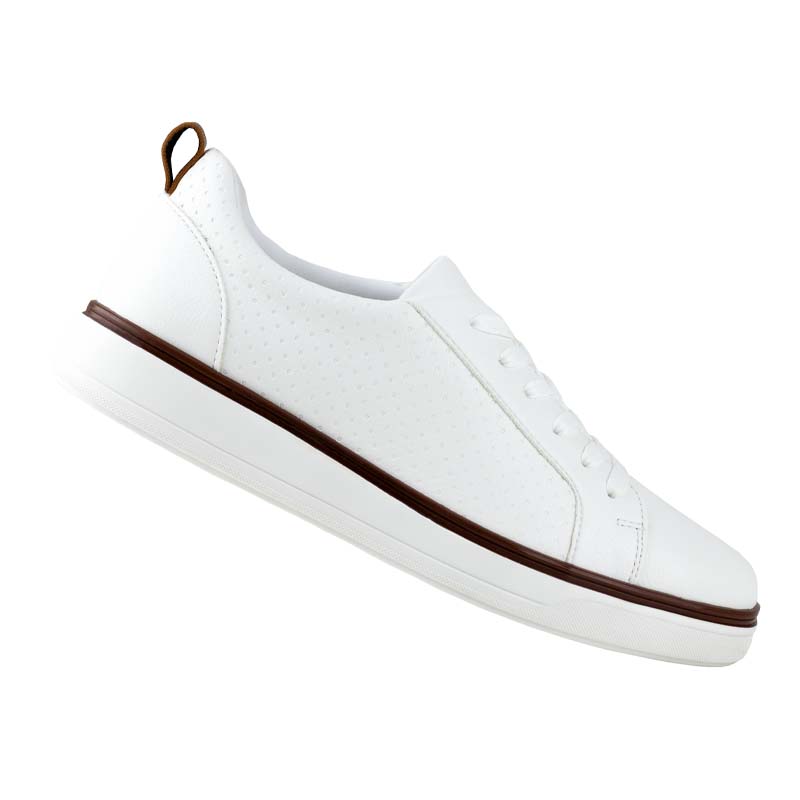 TENIS CLASICOS URBANOS DE DAMA FLEXI 107703 BLANCO ORIGINAL