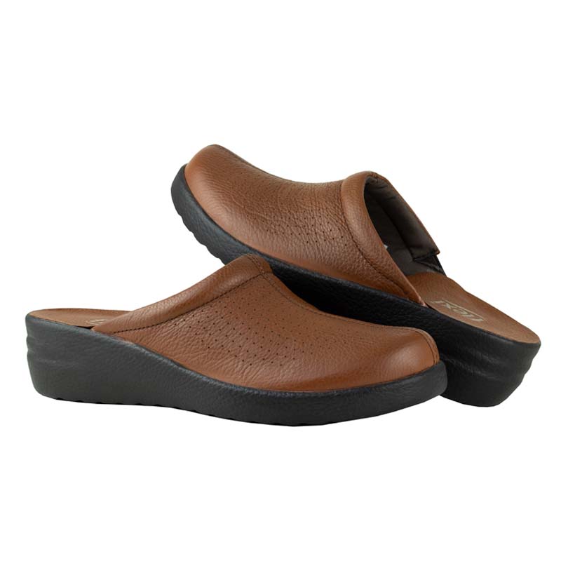 ZAPATOS FLEXI PARA DAMA ESTILO MULE 108603 TAN COMODOS ORIG.