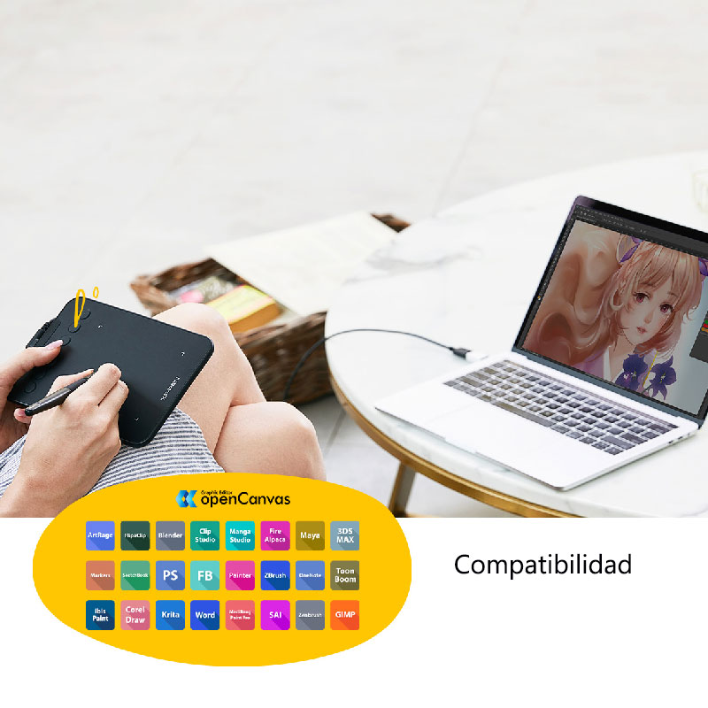 Tableta Grafica Digitalizadora Xp-Pen Deco Mini 4