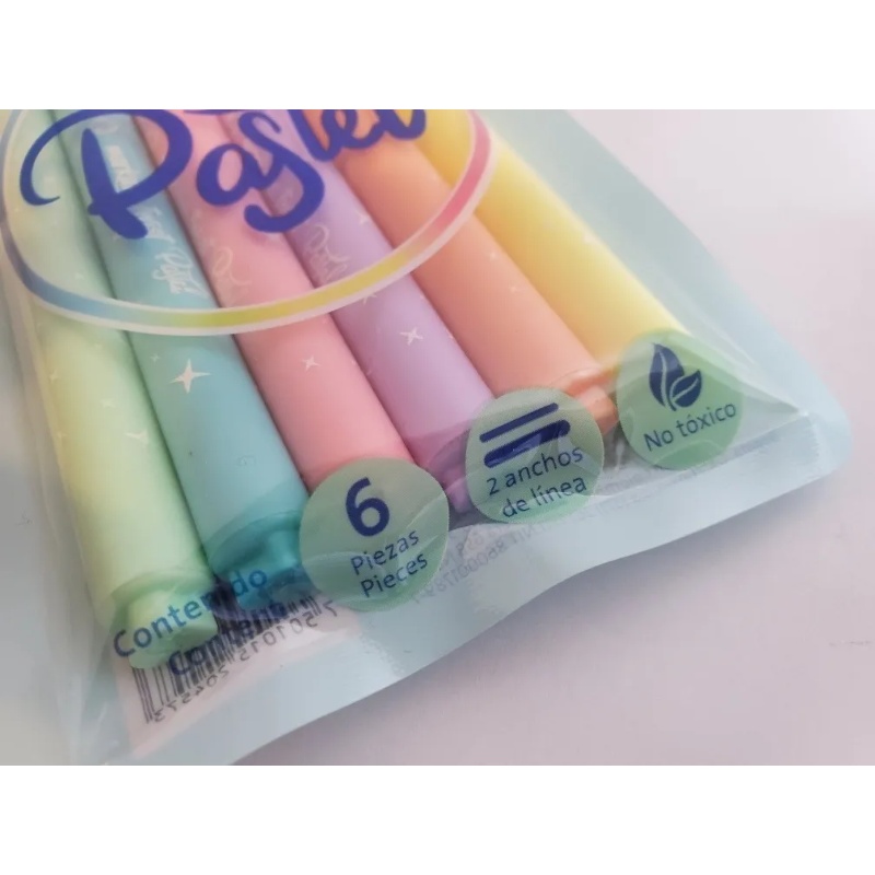 Lapices De Colores Pastel + Plumones Twist 