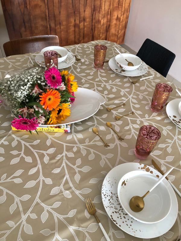 Manteles Finos Modernos Luxor Home Interiores y Exteriores Golden Vine