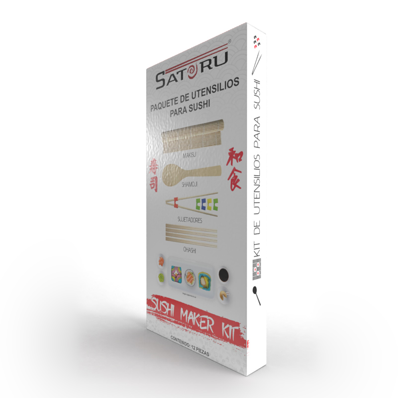 Sushi Maker, Kit de utensilios 12 pzas. SATORU