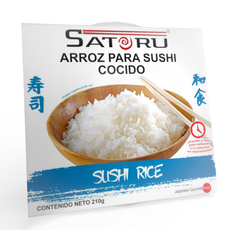 Arroz Cocido Para Sushi 210 grs. SATORU