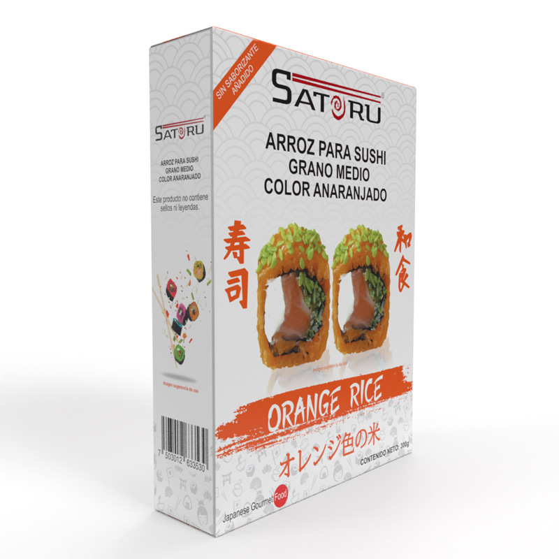 Arroz Para Sushi Naranja 300 grs. SATORU