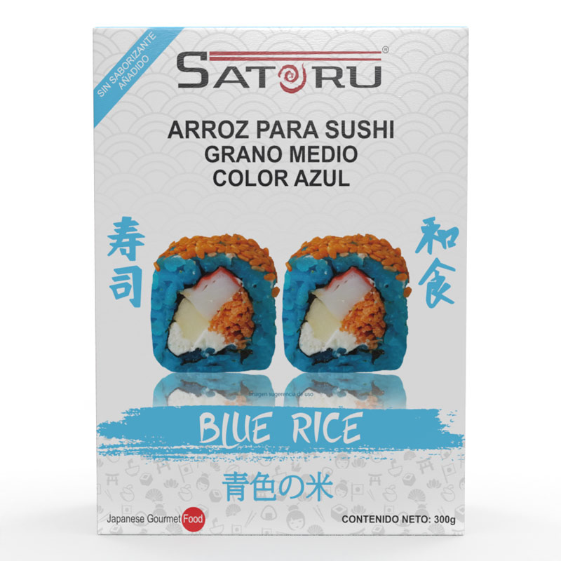 Arroz Para Sushi Azul 300 grs. SATORU