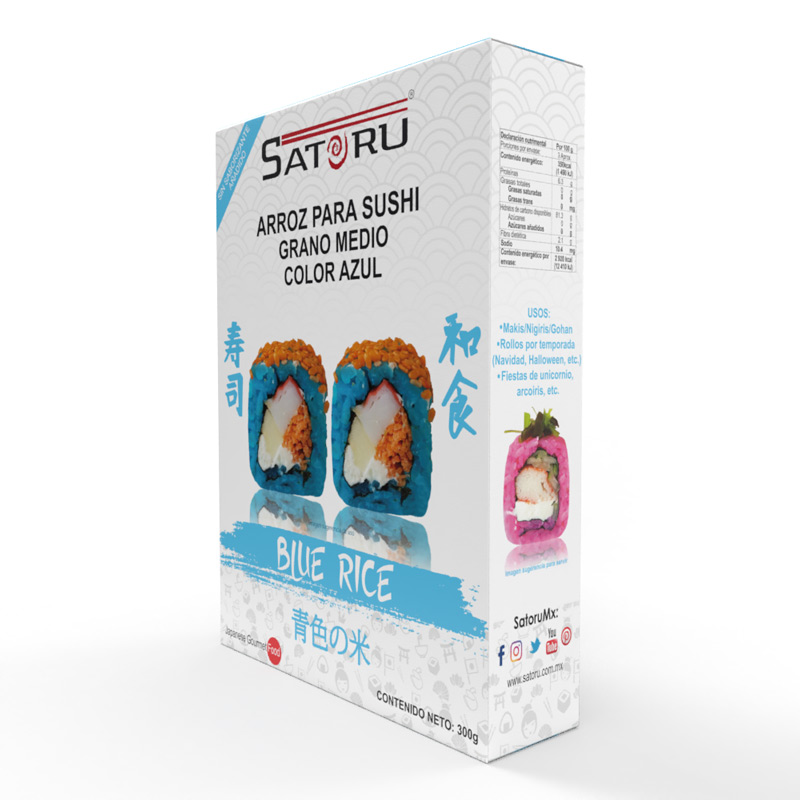 Arroz Para Sushi Azul 300 grs. SATORU