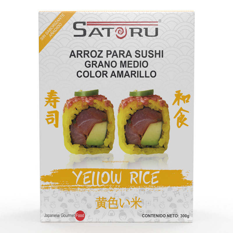 Arroz Para Sushi Amarillo 300 grs. SATORU