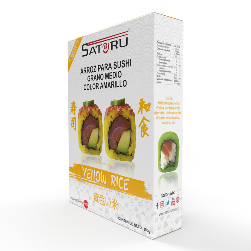 Arroz Para Sushi Amarillo 300 grs. SATORU