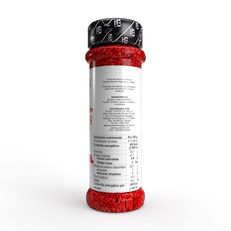 Ajonjolí Rainbow  Rojo 75g. SATORU