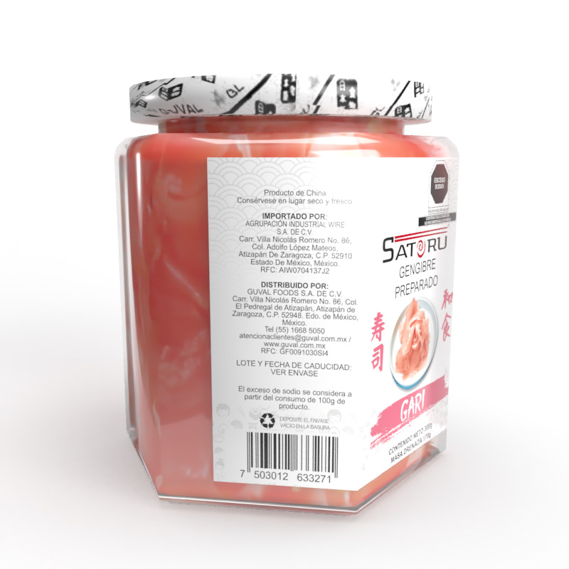 Jengibre Preparado Gari 300g. SATORU