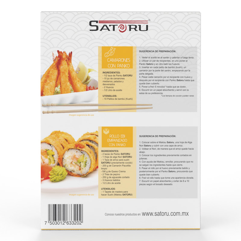 Panko Empanizador 200 grs. SATORU