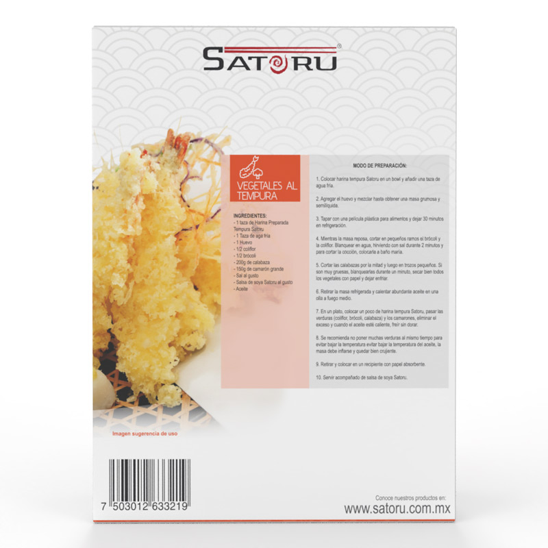 Harina Tempura 400g. SATORU