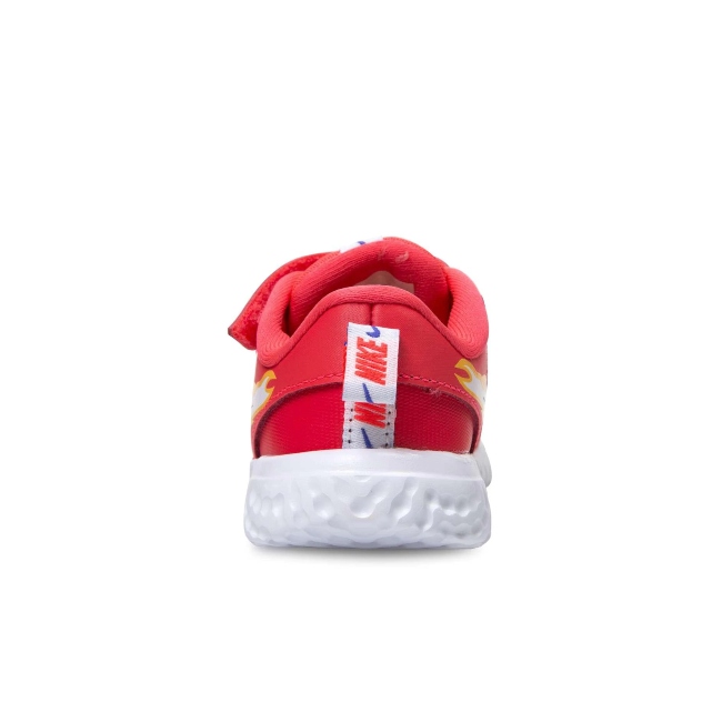 TENIS NIKE DE BEBE REVOLUTION 5 FIRE NARANJA/NIÑOS CK4551-600
