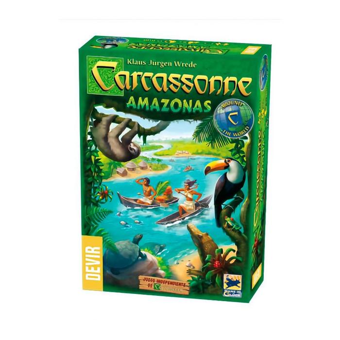 Carcassonne Amazonas - Juego de Mesa en Español - Devir