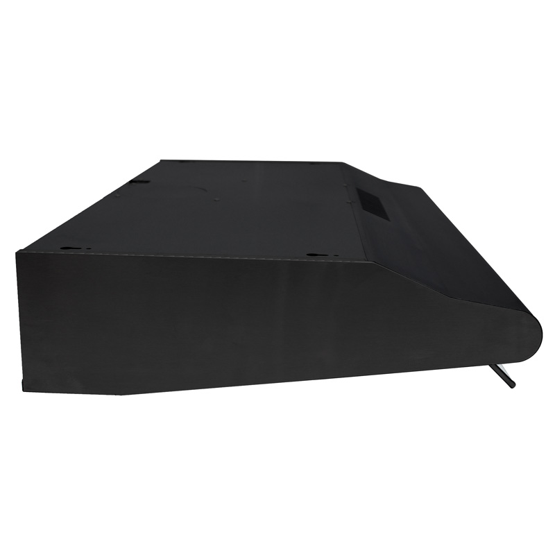 Campana extractora para cocina de 80cm SUPRA CB-80-BLACK en acero inoxidable color negro 