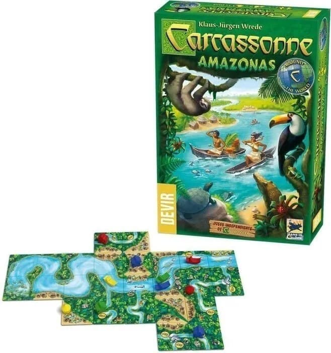 Carcassonne Amazonas - Juego de Mesa en Español - Devir