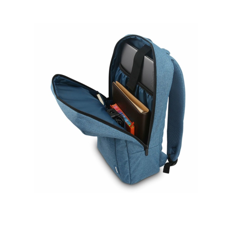  Mochila Lenovo B210 Para Laptop 15.6Pulg Polyester Repelente Al Agua. Azul