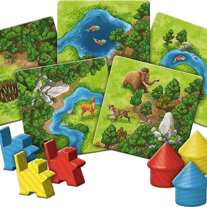 Carcassonne Cazadores y Recolectores- Juego de Mesa en Español - Devir