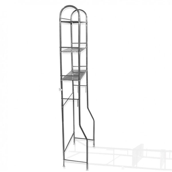 Organizador estante para baño 3 niveles acero inoxidable