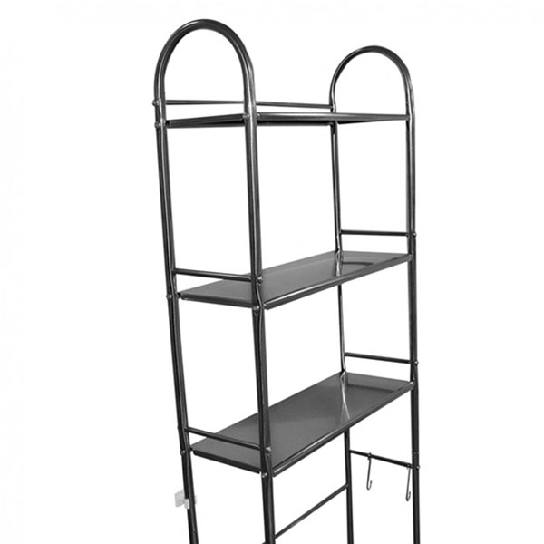 Organizador estante para baño 3 niveles acero inoxidable