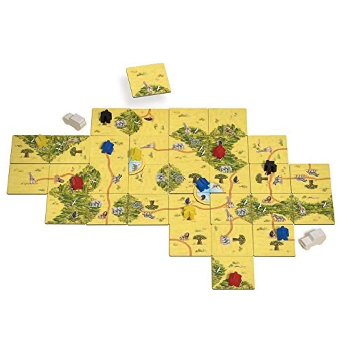 Carcassonne Safari - Juego de Mesa en Español - Devir