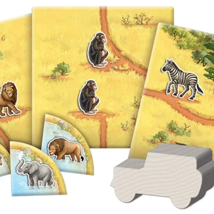 Carcassonne Safari - Juego de Mesa en Español - Devir