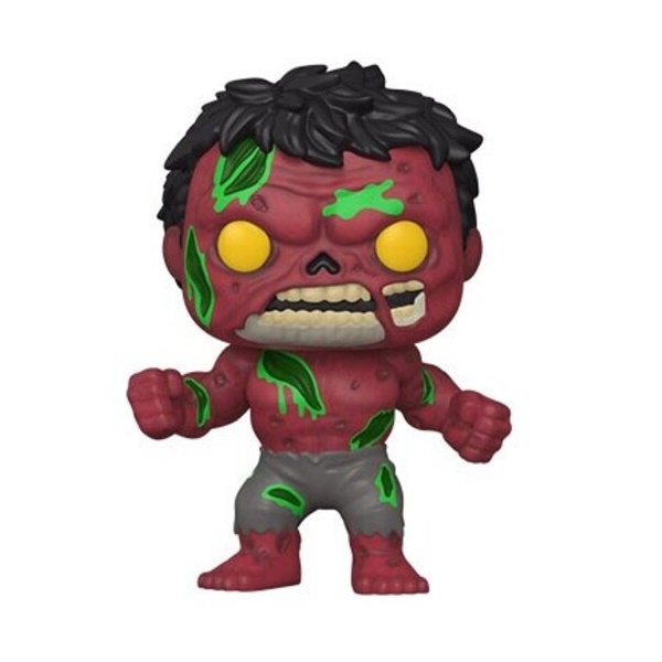 Funko Pop Figura Marvel Zombies Hulk Rojo