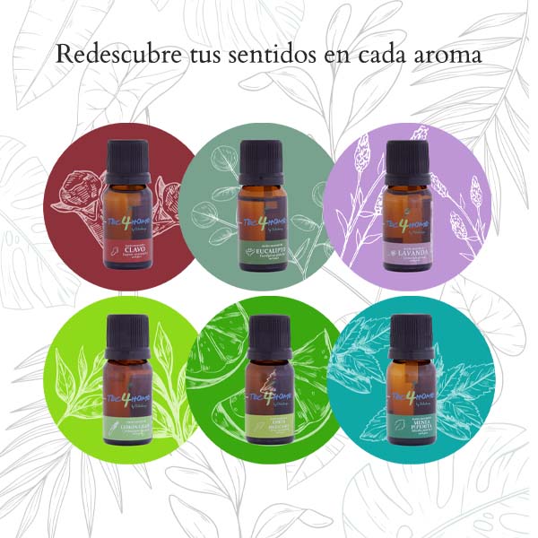TEC4HOME PAQUETE ESENCIAL BREEZE-ACEITES ESENCIALES RELAJACIÓN Y AROMATERAPIA T4H-BREEZE-01