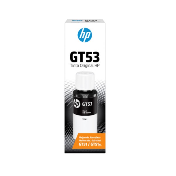 Botella De Tinta Para Impresora HP GT53 3YP03BL - Negro 