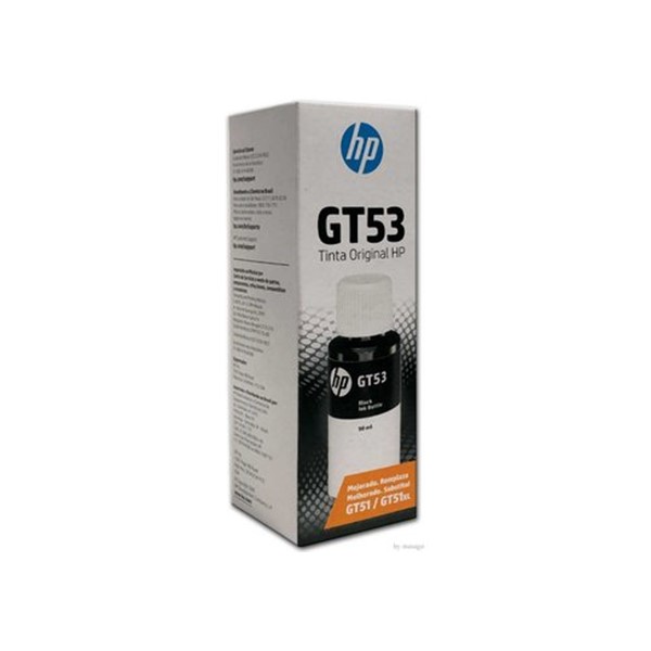 Botella De Tinta Para Impresora HP GT53 3YP03BL - Negro 