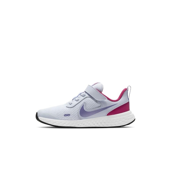 TENIS NIKE REVOLUTION 5 AZUL/NIÑAS BQ5672-018