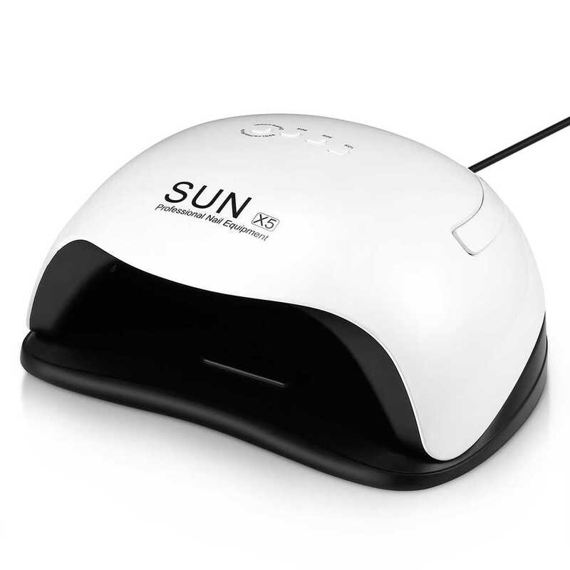 Lampara secador  de uñas SUN 5 X secador de uñas profesional,curado de uñas lampara led uv