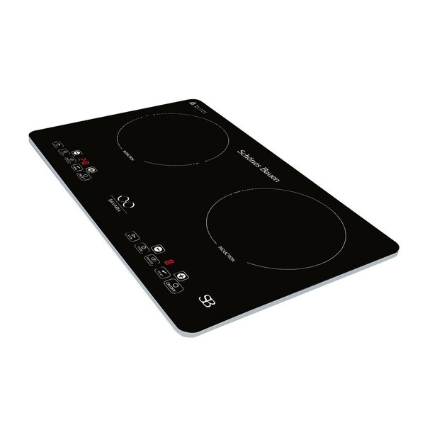 Schones Bauen Parrilla de Induccion Bavaria 2 Quemadores 120V