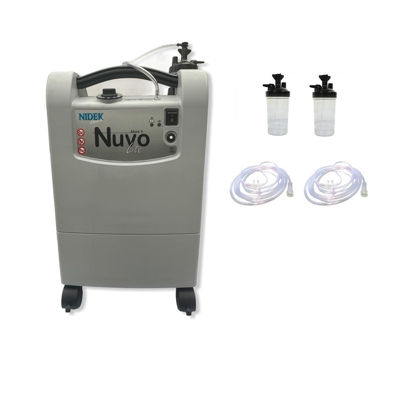 Concentrador De Oxigeno Nuvo Lite Nidek Medical 5 Litros