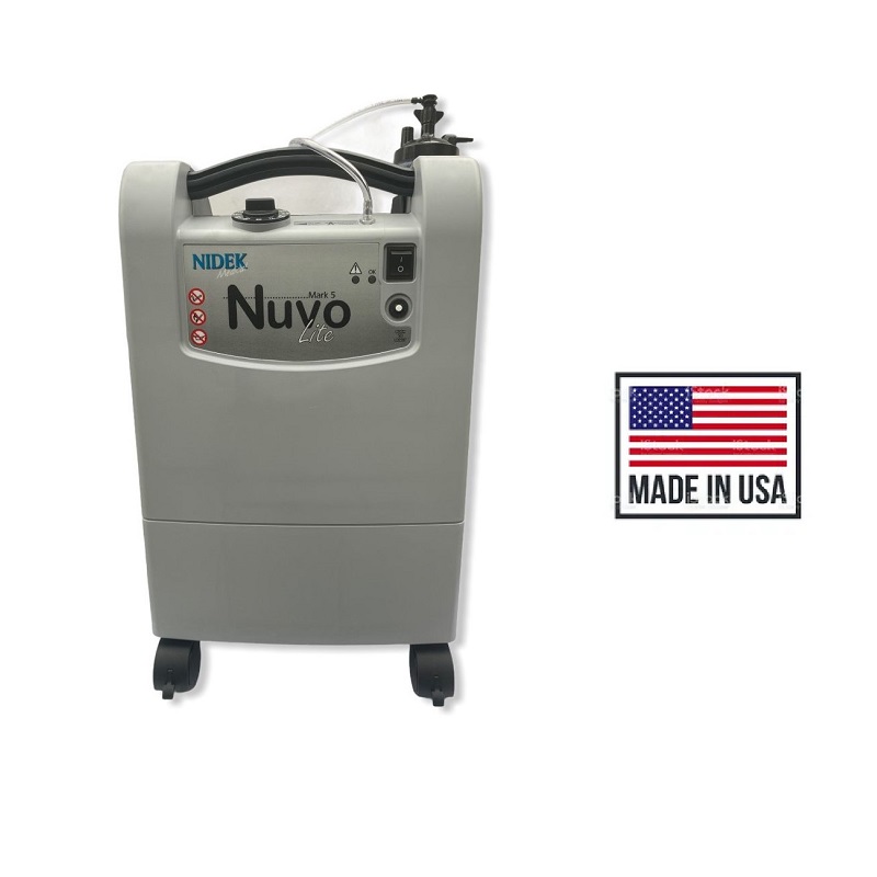 Concentrador De Oxigeno Nuvo Lite Nidek Medical 5 Litros