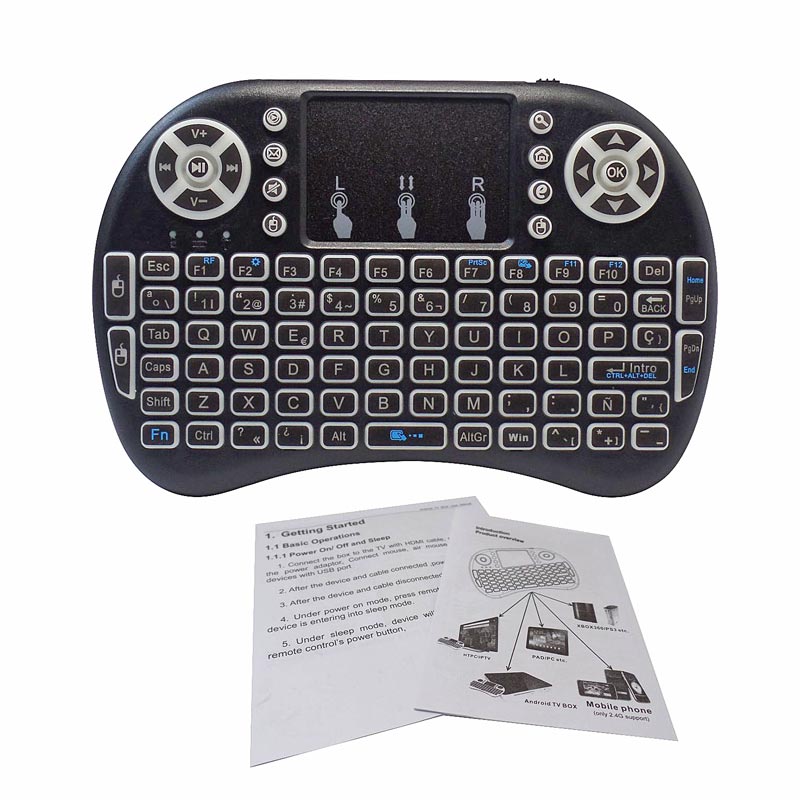 Android Tv Box H96 Q PRO 4k 5G 4k. 4Gb Ram 64 Gb Memoria Android 10.1 + Teclado inalámbrico