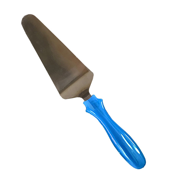 Aleissi 3pz Espatula Recta Angular Y Pala Pastelera Acero Azul