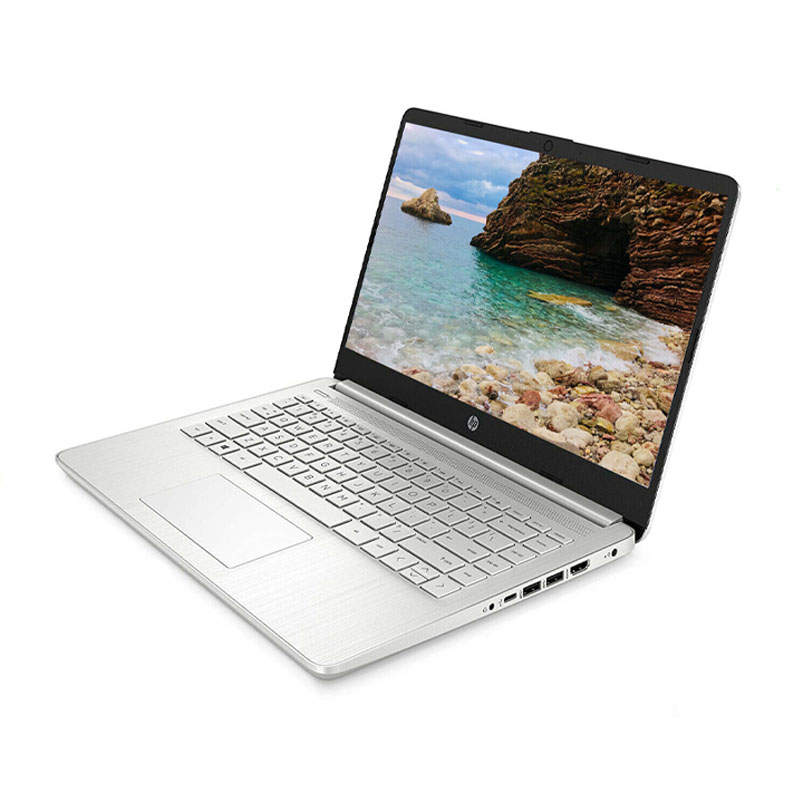 Laptop HP Laptop 14-dq2055wm, Intel Core i3-1115G4, 4GB RAM, 256GB SSD, Windows 10 Home modo S, Plata 14 pulgadas