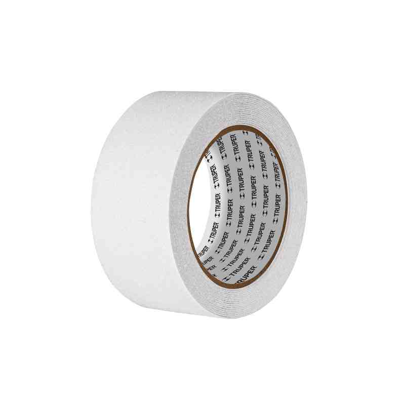 Cinta Antiderrapante Adhesiva En Rollo 25 Mm Transparente Baño O Alberca