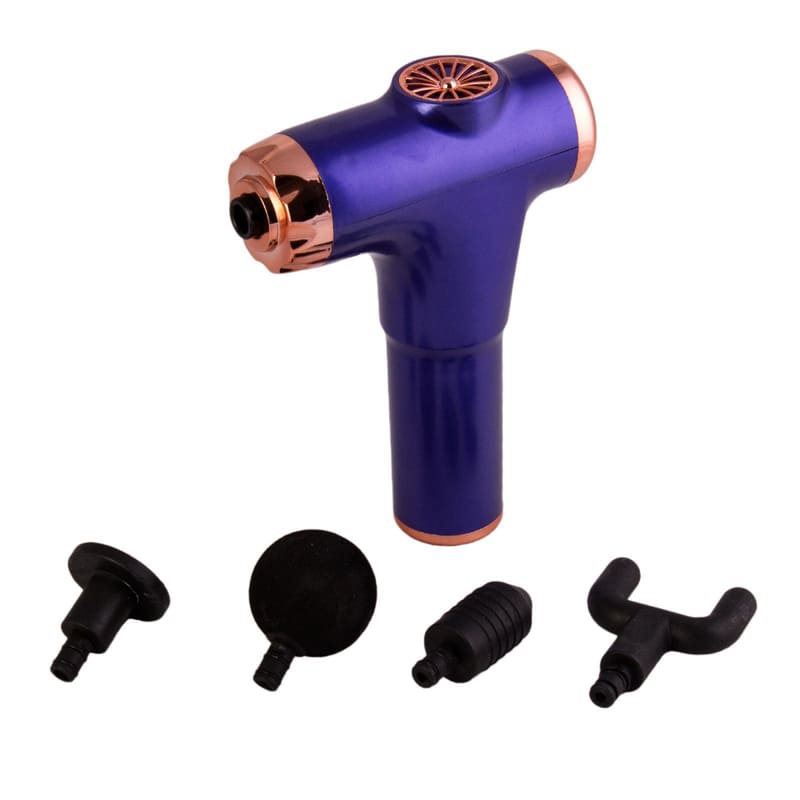 PISTOLA DE MASAJE MUSCULAR ELECTRICO DE 6 VELOCIDADES, IDEAL PARA MÚSCULOS, HOMBROS, CUELLO, ESPALDA