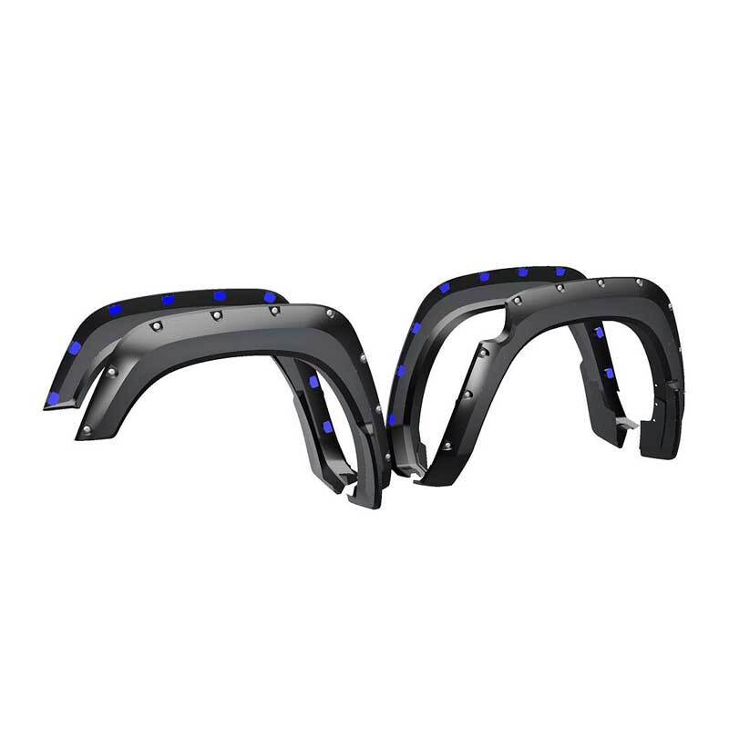 Cantoneras guardabarros para Silverado 1500 2014-2018 Short Box 