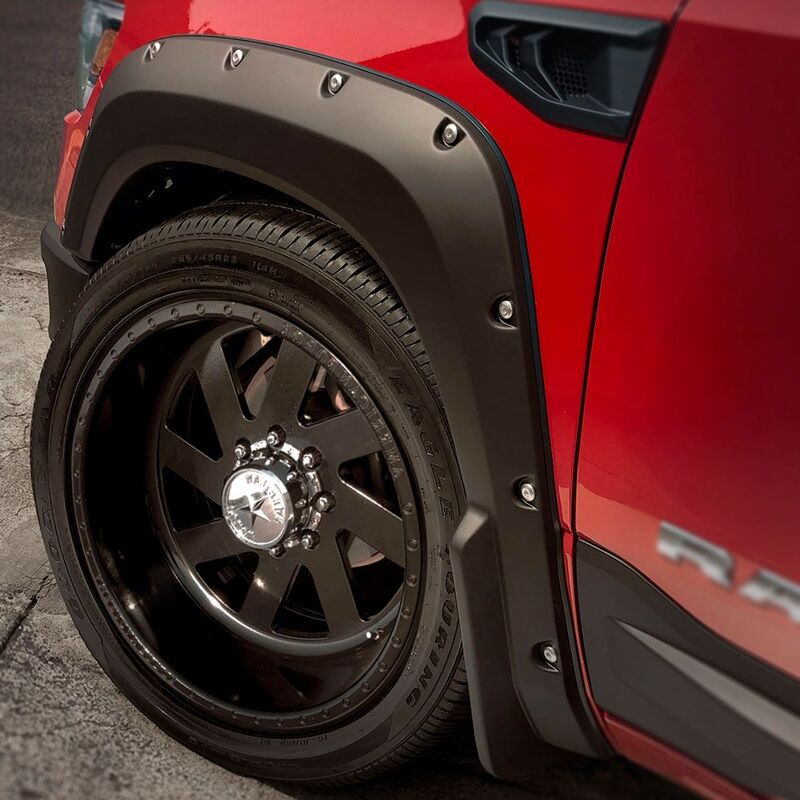 Cantoneras guardabarros para Silverado 1500 2014-2018 Short Box 