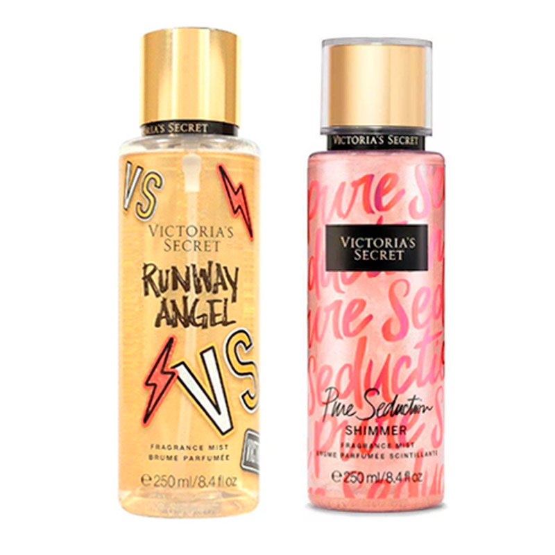 Victoria's Secret  10 Piezas Cremas Corporales Body Locion Y Fragancia Body Mist Splash